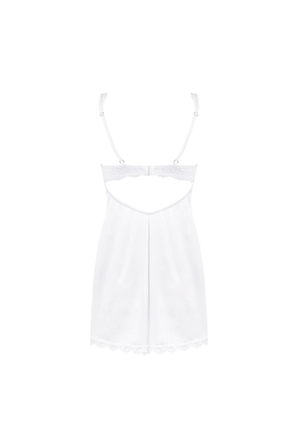 Amor Blanco Bügel Chemise & Tanga weiß von Obsessive kaufen | Fesselliebe
