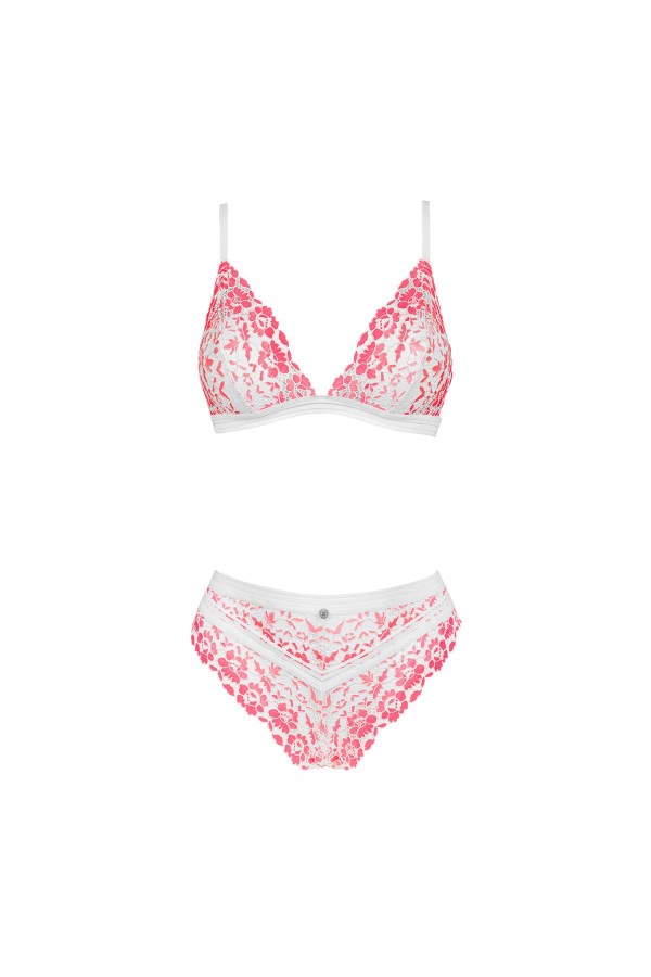 Bloomys 2er Set Pink-weiß von Obsessive kaufen | Fesselliebe
