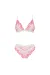 Bloomys 2er Set Pink-weiß von Obsessive