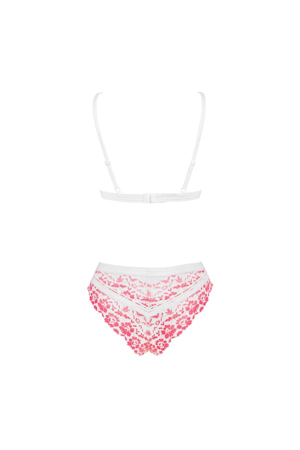 Bloomys 2er Set Pink-weiß von Obsessive kaufen | Fesselliebe