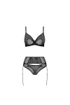 Eco Selaginella 3er Set Schwarz von Passion Eco Collection kaufen - Fesselliebe