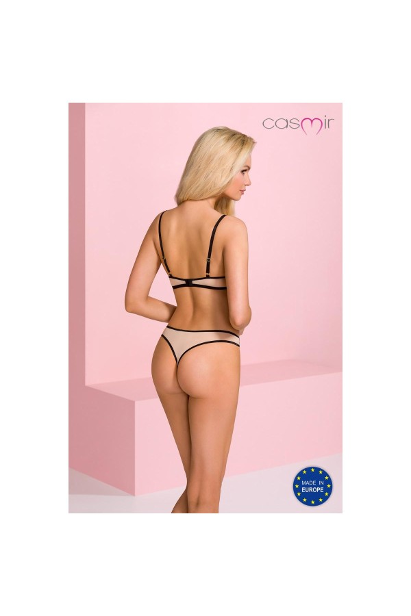 Denerys Bikini beige-schwarz von Casmir kaufen | Fesselliebe