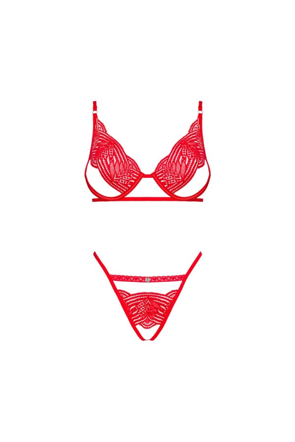 Mellania 2er Set rot von Obsessive kaufen | Fesselliebe