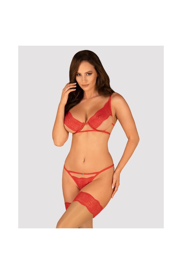 Mellania 2er Set rot von Obsessive kaufen | Fesselliebe