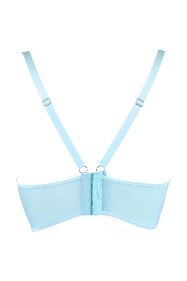 Bustier blau V-10121 von Axami kaufen | Fesselliebe