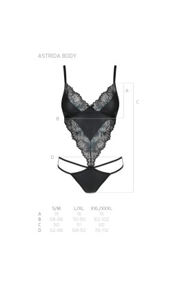 Astrida Body schwarz von Passion-Exklusiv kaufen | Fesselliebe