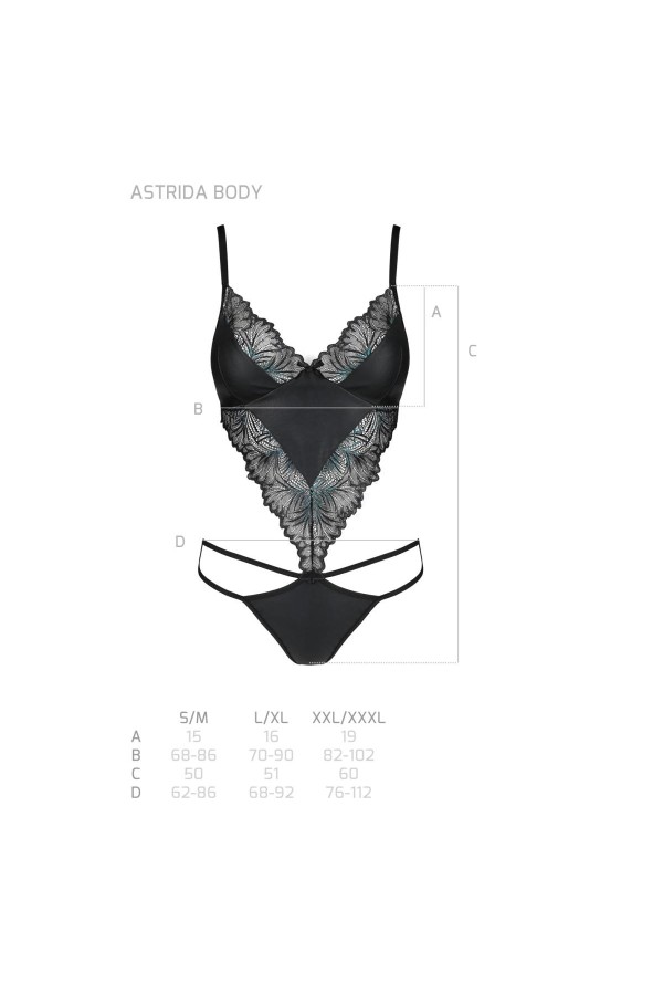 Astrida Body schwarz von Passion-Exklusiv kaufen | Fesselliebe