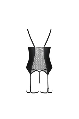 Beth Korsett & Tanga schwarz von Passion-Exklusiv kaufen | Fesselliebe