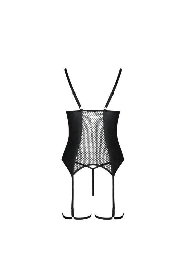 Beth Korsett & Tanga schwarz von Passion-Exklusiv kaufen | Fesselliebe
