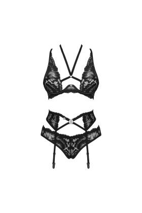 Alessya 3er Set schwarz von Obsessive kaufen | Fesselliebe