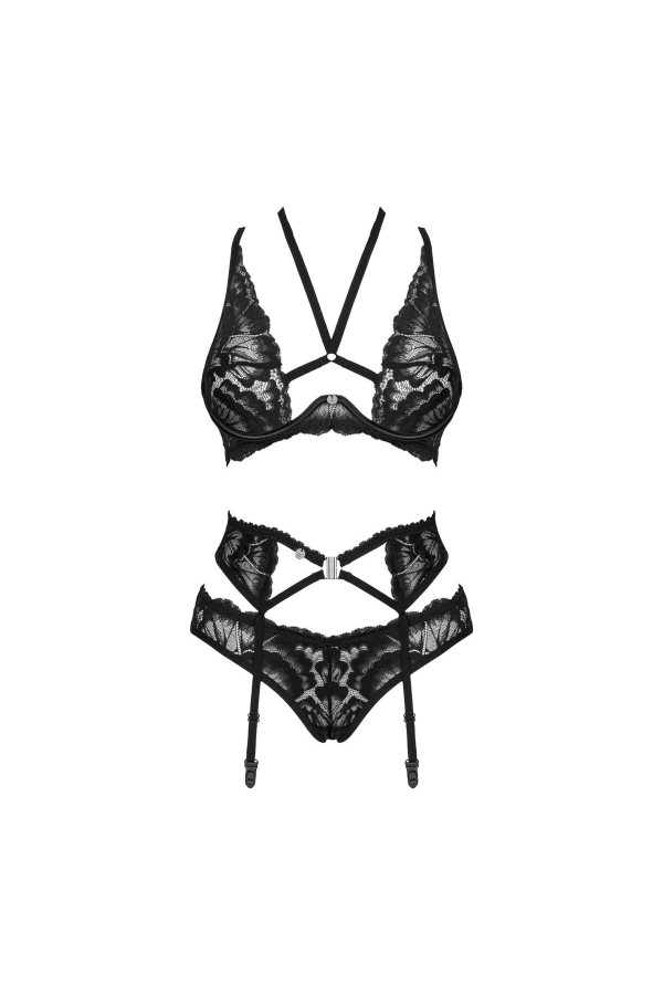 Alessya 3er Set schwarz von Obsessive kaufen | Fesselliebe