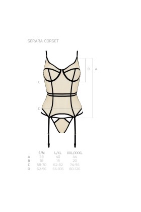Serara Korsett & Tanga beige von Passion-Exklusiv kaufen | Fesselliebe