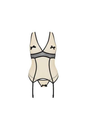 Viena Korsett & Tanga beige von Passion-Exklusiv kaufen | Fesselliebe