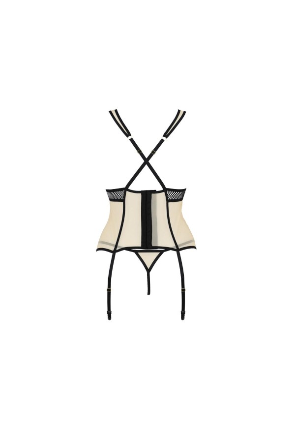 Viena Korsett & Tanga beige von Passion-Exklusiv kaufen | Fesselliebe