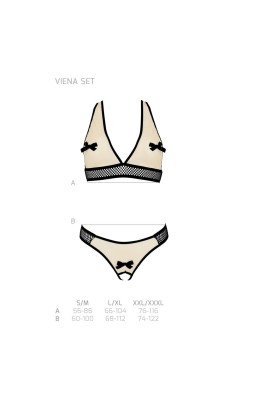 Viena 2er Set beige von Passion-Exklusiv kaufen | Fesselliebe