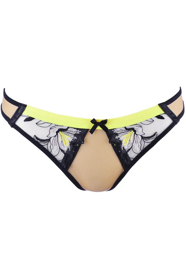 String beige-schwarz V-10148 von Axami kaufen | Fesselliebe