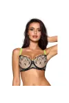 Push-Up Bh Beige-Schwarz V-10151 von Axami kaufen - Fesselliebe