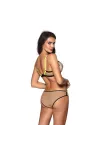 Push-Up Bh Beige-Schwarz V-10151 von Axami kaufen - Fesselliebe