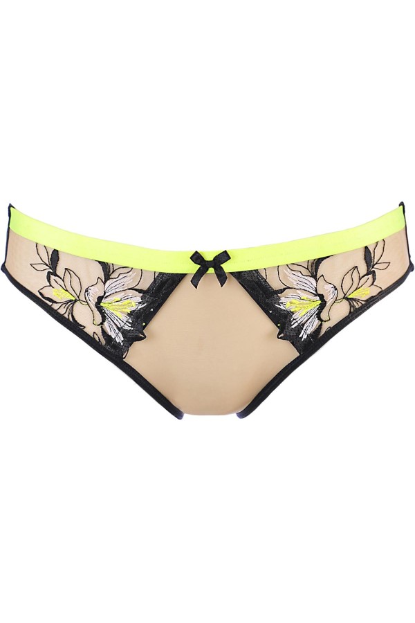 Panty beige-schwarz V-10153 von Axami kaufen | Fesselliebe