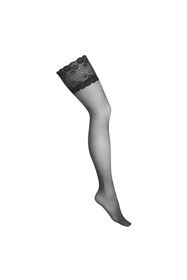 Halterlose schwarz 20den H008 von Kotek kaufen | Fesselliebe