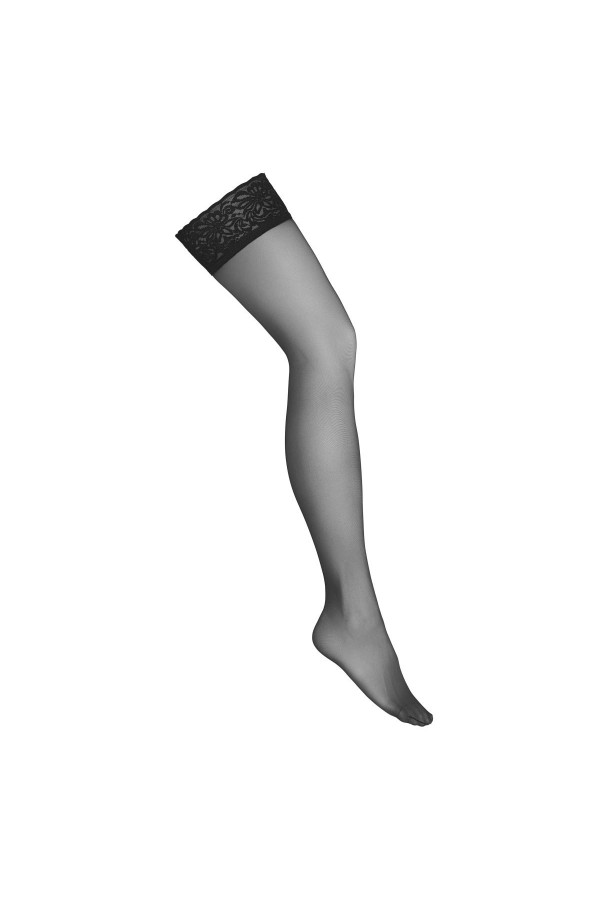 Halterlose schwarz 15den H011 von Kotek kaufen | Fesselliebe