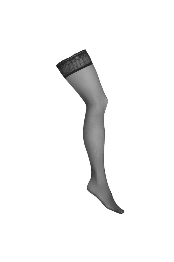 Halterlose schwarz 8den H015 von Kotek kaufen | Fesselliebe