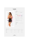 Lacrisia Chemise & Tanga Schwarz von Obsessive kaufen - Fesselliebe