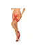 Mellania Halterlose Beige-Rot von Obsessive