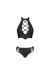 Nancy Size Plus Bikini 2er Set Schwarz von Passion Size Plus