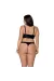 Malwia Size Plus Bikini 2er Set Schwarz von Passion Size Plus