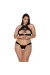 Malwia Size Plus 2er Set mit Ouvert Bh Schwarz von Passion Size Plus