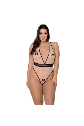 Viena Size Plus Body beige von Passion Size Plus kaufen | Fesselliebe