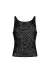 Tank Top Schwarz T103 von Obsessive