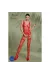 Eco Bodystocking Bs009 Rot von Passion Eco Collection