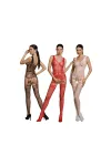 Eco Bodystocking Bs009 Rot von Passion Eco Collection kaufen - Fesselliebe