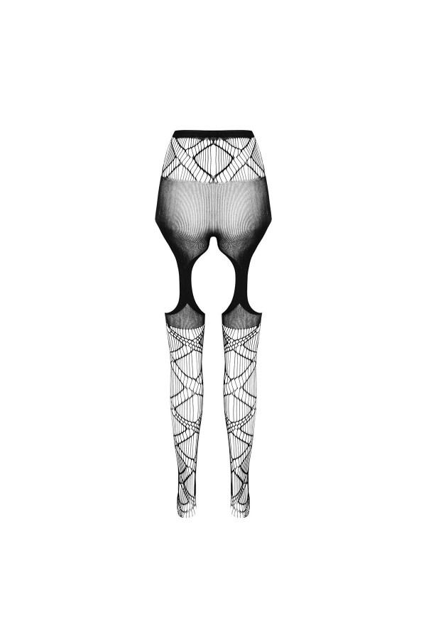 Eco Straps-Strumpfhose S005 schwarz von Passion Eco Collection kaufen | Fesselliebe