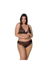 Amberly Size Plus 2er Set Schwarz von Passion Size Plus kaufen - Fesselliebe