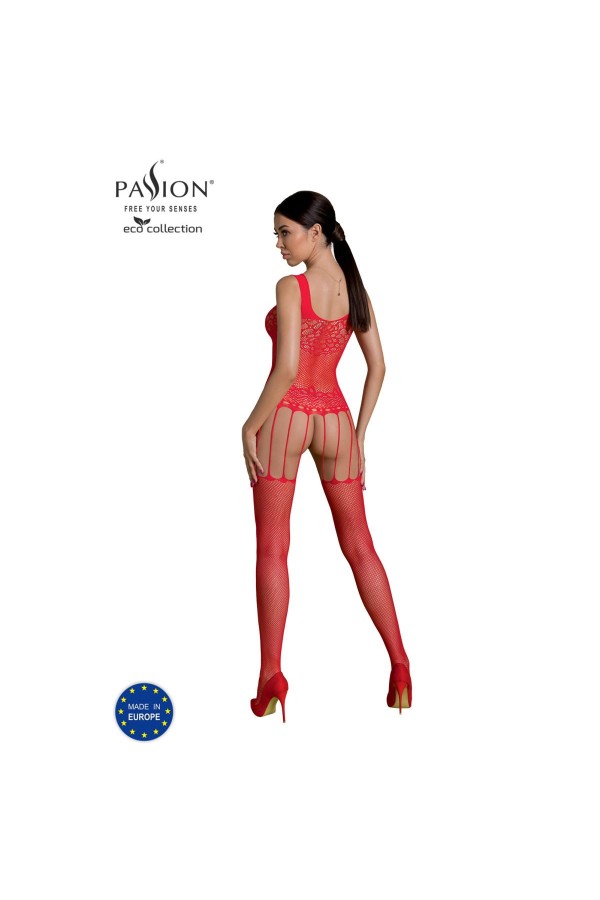 Eco Bodystocking Bs001 rot von Passion Eco Collection kaufen | Fesselliebe