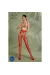 Eco Straps-Strumpfhose S008 rot von Passion Eco Collection