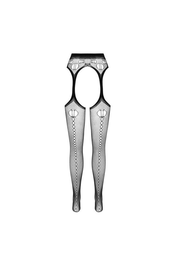 Eco Straps-Strumpfhose S008 weiß von Passion Eco Collection kaufen | Fesselliebe
