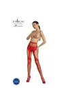 Eco Straps-Strumpfhose S005 Rot von Passion Eco Collection kaufen - Fesselliebe