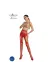 Eco Straps-Strumpfhose S005 rot von Passion Eco Collection