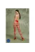 Eco Strumpfhose Ouvert S006 rot von Passion Eco Collection