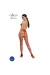 Eco Strumpfhose Ouvert S006 rot von Passion Eco Collection