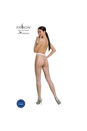 Eco Strumpfhose Ouvert S007 weiß von Passion Eco Collection kaufen | Fesselliebe