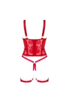 Belovya Korsett & Tanga Rot von Obsessive kaufen - Fesselliebe