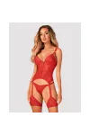 Belovya Korsett & Tanga Rot von Obsessive kaufen - Fesselliebe