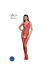 Eco Bodystocking Bs010 rot von Passion Eco Collection