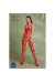 Eco Bodystocking Bs011 Rot von Passion Eco Collection