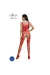 Eco Bodystocking Bs011 Rot von Passion Eco Collection